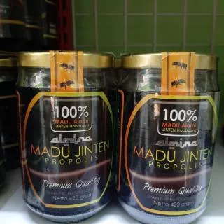 Madu Jinten propolis almina madu alami jinten habbatussauda habbasya 420gram original asli