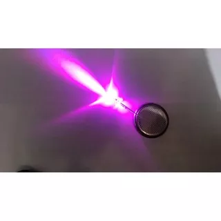 LED 5mm Magenta / Pink Tua / Ungu Non UV -  No Ultraviolet - Fuchsia