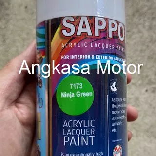 Cat Semprot NINJA GREEN 7173 HIJAU Sapporo Spray Pylox Pilox 300 ML