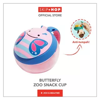 SKIP HOP ZOO SNACK CUP BUTTERFLY - TEMPAT CEMILAN