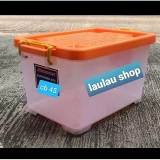 Box Container CB 45 Liter Multiclub Kualitas Shinpo Sky Plastik / Krat Kontainer Industri Roti CB45