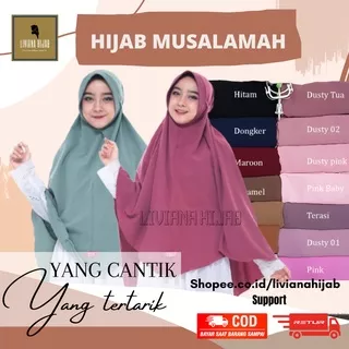 Jilbab Syari Panjang Model Terbaru 2021 Kerudung Syari Jumbo Jersey Jilbab Jumbo Syari Hijab Syari Jumbo Jersey Tali Khimar Syari Jersey Musalamah