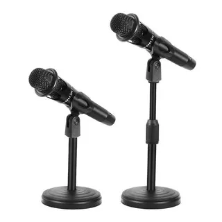 Stand Microphone Meja HD-26 - Stand Mic Holder Mini Adjustable Podium HD26 - HG