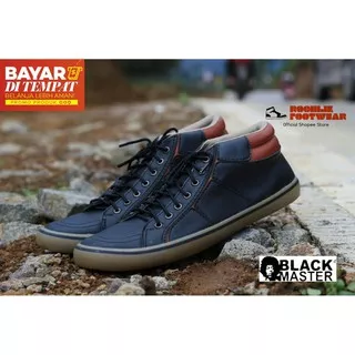 sepatu sneakers pria original blackmaster arl fox casual