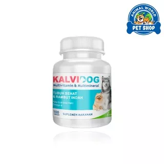 Vitamin Anjing KALVIDOG Botol