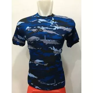 KAOS TNI AU PENDEK - KAOS OBLONG TNI AU - KAOS LORENG TNI AU