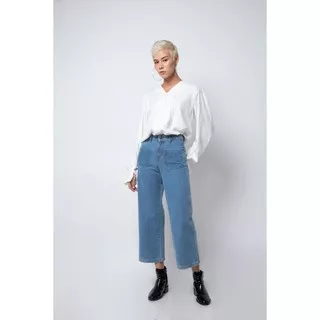 Its Monday Blues Kayla denim culottes