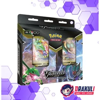 TCG Pokemon V Battle Deck Bundle - Rayquaza Vs. Noivern