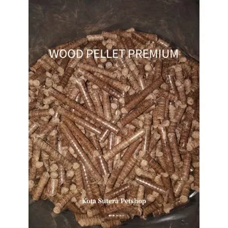 Wood Pellet 10 kg UNBRAND - Pellet kayu/pet litter/ alas kandang KHUSUS GOSEND/GRAB