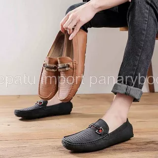 Sepatu Pria / sepatu loafers pria / loafers pria /  Sepatu Formal Sepatu Kerja Terbaru Terkini Sepatu Fashion murah original import