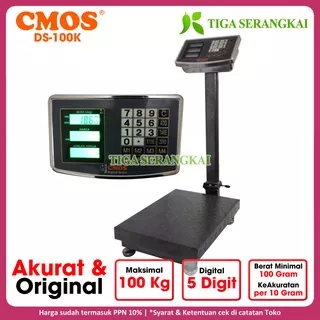 CMOS Timbangan Duduk Digital 100 Kg DS-100K