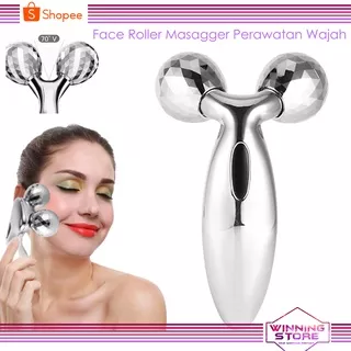 Alat Pijat Untuk Memperlancar Peredaran Darah Payudara Roller Face Lift 3D Beauty Massager