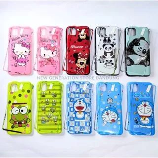 Case TG Xiaomi Redmi 3 4 5 6 7 8 9 4i 4C 4X 4A 5A 6A 7A 8A 9A 9T 9C Note 5A Note 7 Note 8 Characters Cartoon Hello Kitty Minnie Mickey Mouse Panda Keroppi Beruang Bears Stitch Unicorn