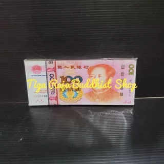 Hell Bank Note RMB 100 Yuan Sembahyang Qing Ming Leluhur