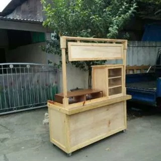 Rombong/booth Kuliner Rp.2.950.000,- size = 60*150*175cm
