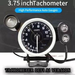 Tachometer DEFI A1 7 warna / Rpm defi A1 3.7inc universal