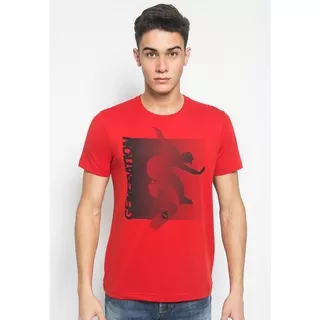 LGS - Kaos Casual Pria - Youth - Lengan Pendek - Merah - GTS.870.P144.01.C