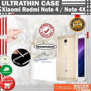 Ultrathin Xiaomi Redmi Note 4 / Note 4X Ultra Thin / Silikon / Case Transparant / Casing Xiaomi