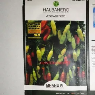 Benih cabe rawit putih MHANU F1 10 gram cabe rawit hibrida dari HALBANERO cabe jenis prentul