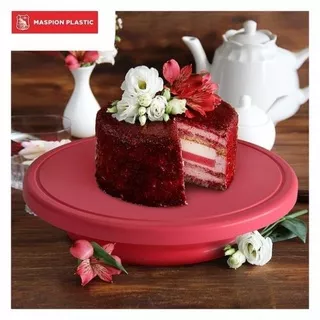 HRG DISKON BAKI CAKE TRAY MASPION/MEJA PUTAR HIAS KUE TART/TEMPAT TATAKAN CAKE