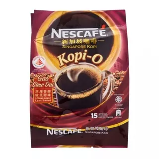 (exp04/23) Nescafe instant singapore KOPI O (GAO SIEW DAI) 15sx14gr