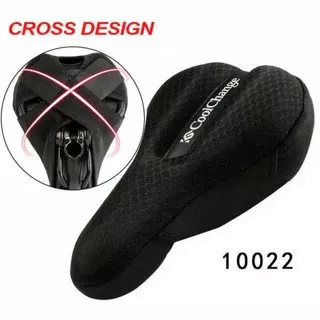 Sarung Jok Saddle Sepeda Cool Change Sadel Sarung Kursi Saddle Sepeda Empuk Anti Slip Cover CoolChange Lycra Bicycle Bike