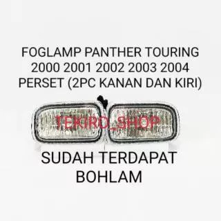Foglamp panther perset 2000 2001 2002 2003 2004 fog lamp panther touring