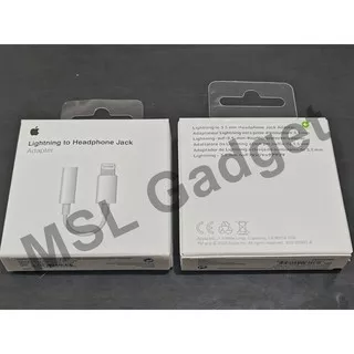 Adapter Konverter Headset iPhone Lightning to 3.5mm Original 100%