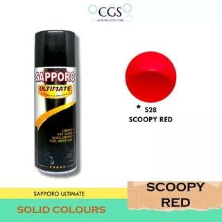 SAPPORO SCOOPY RED S28 - sapporo merah scoopy - sapporo red scoopy - pilok merah - pylox merah sapporo s28