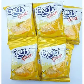 Gery Saluut Malkist Keju /kelapa coklat  / salut malkist sweet cheese 10pcs x 18gr