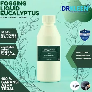 Fogging Liquid Alami Eucalyptus 1 Liter / Desinfektan Fogging Alami / Cairan Mesin Fogging