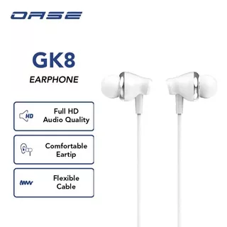 Headset OASE Wired Garansi Resmi Earphone Headset In Ear Full HD Audio Headphone Handsfree