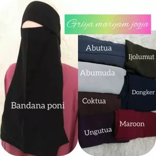 Cadar bandana poni