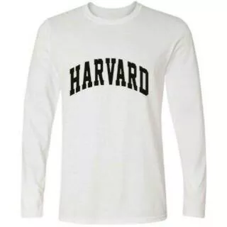 Kaos Lengan Panjang Tshirt T Shirt Long Sleave Harvard