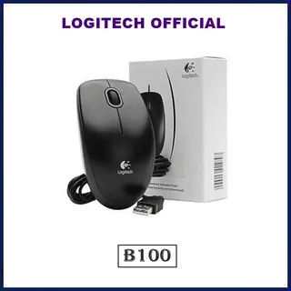 Mouse Logitech Optical B100 / Mouse Kabel Logitech B100