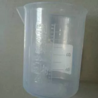 Beaker plastik polypropylene 100 ml