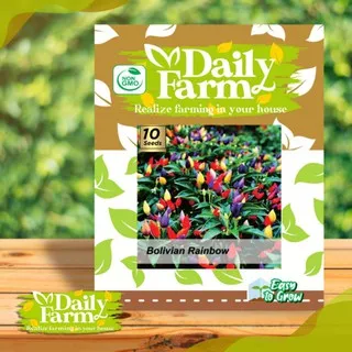 Daily Farm - Benih Bibit Cabai Bolivian Rainbow - Cabai Rainbow