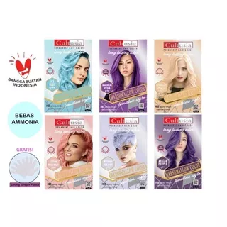 Pewarna Rambut Hair Color Cultusia/Pewarna Rambut 30ml