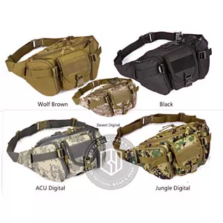 Tas Pinggang Tactical Multifungsi Military Outdoor Pack Import T08