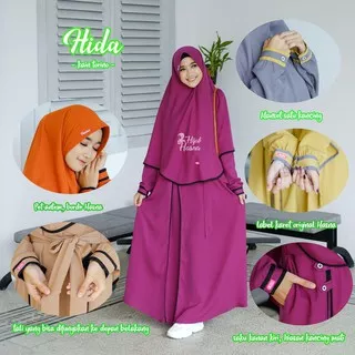 Dress/set/gamis/modis/muslimah/gamis syar i/gamis set hijab/original/busui/hasna hijab/hijab instan