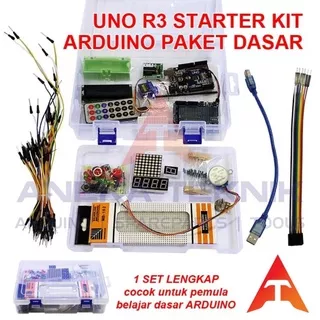 Starter Kit - Paket Lengkap Dasar Arduino UNO R3