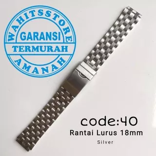 Rantai tali jam tangan Casio AE-1000 Ae1000 stainless stell size 18mm