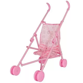 Mainan Kereta Dorong Boneka Bayi Untuk Anak Stroller / Mainan Anak Stroller Dorongan Boneka Bayi