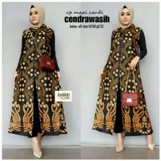 Batik Pekalongan cp maxi cardi cendrawasih kembang gurita all size ld 100