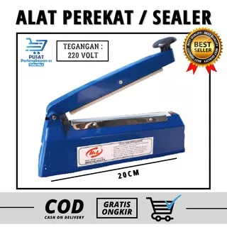 SEALER Alat Press Plastik 20cm Mesin Sealer Plastik Otomatis (Bisa COD)