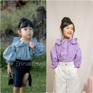 blouse balon 2-6thn/blus Mahira/atasan anak lucu