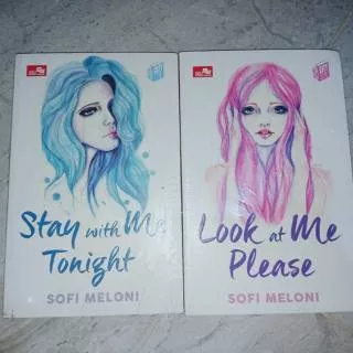 Paket 2 buku city lite sofi meloni - look at me please - stay with me tonight