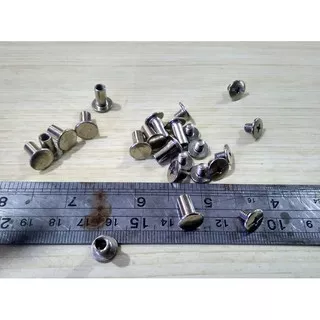 Baut Jilid buku 10 mm (obeng plus)