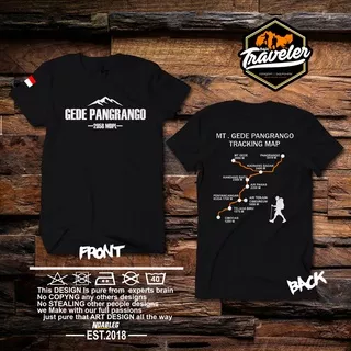 kaos gunung gede pangrango