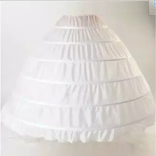 Petticoat 6 ring Petikot Rok Dalam Pengembang Gaun Pengantin Wedding Dress pengantin weddingdress